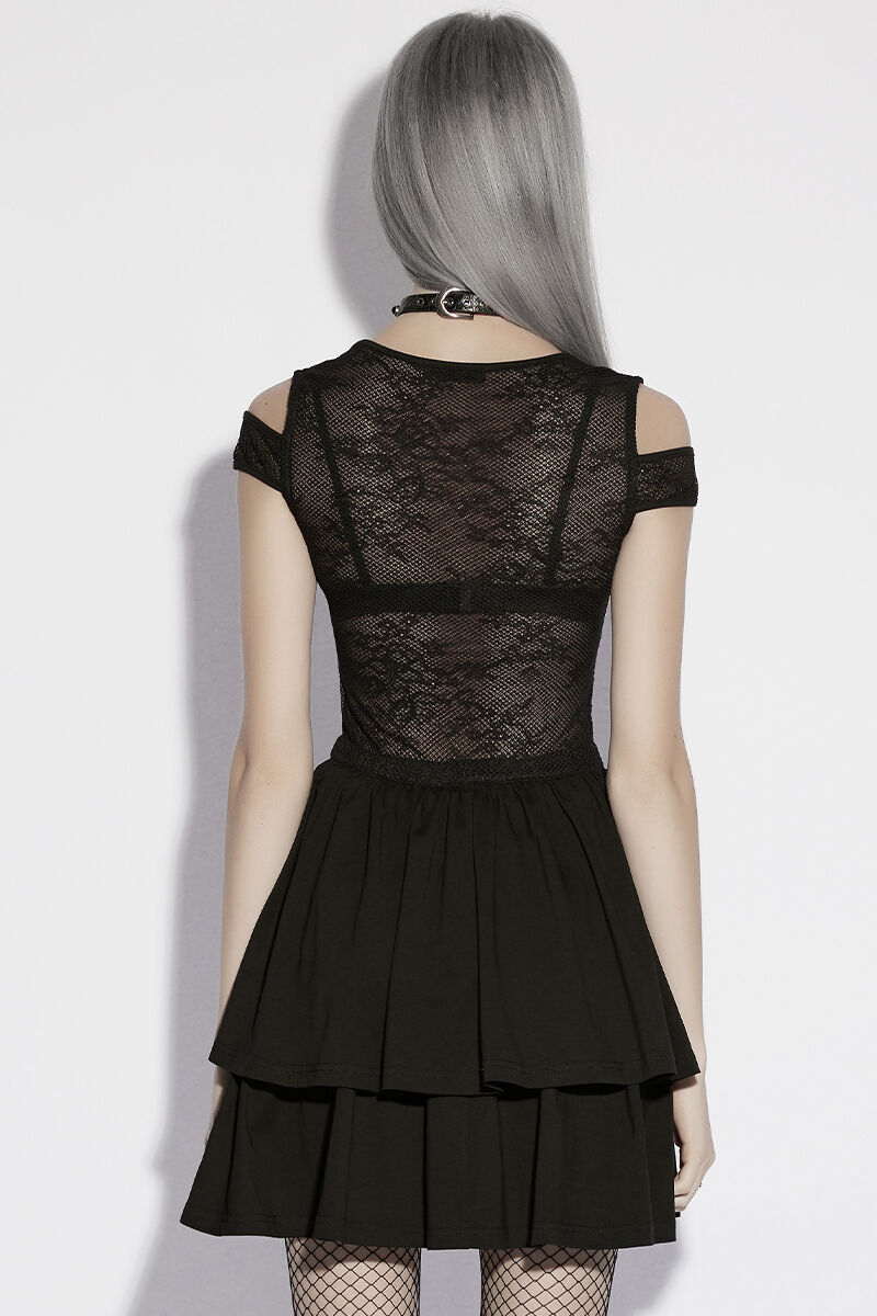 Punk Rave Kleid Morwyn