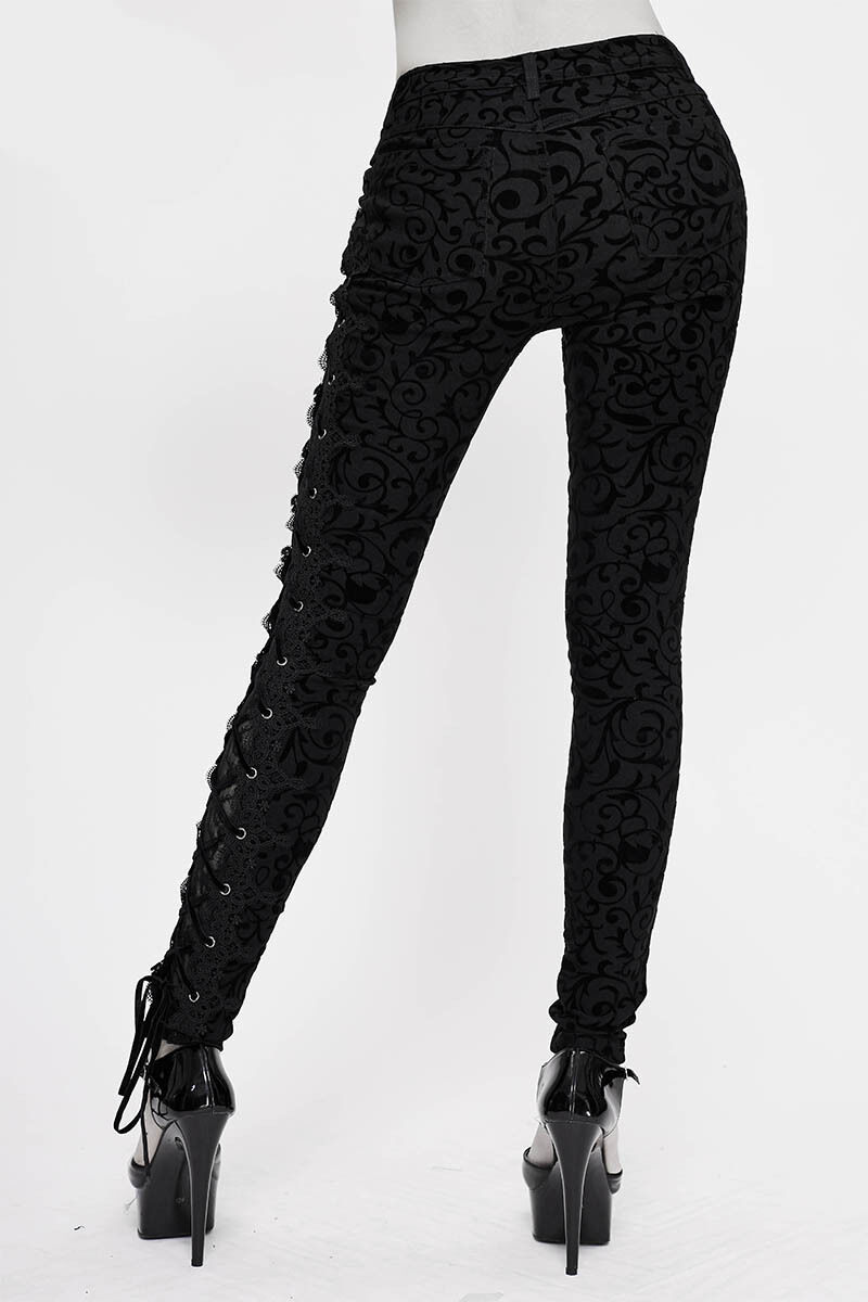 Devil Fashion Hose Velvet Eclipse