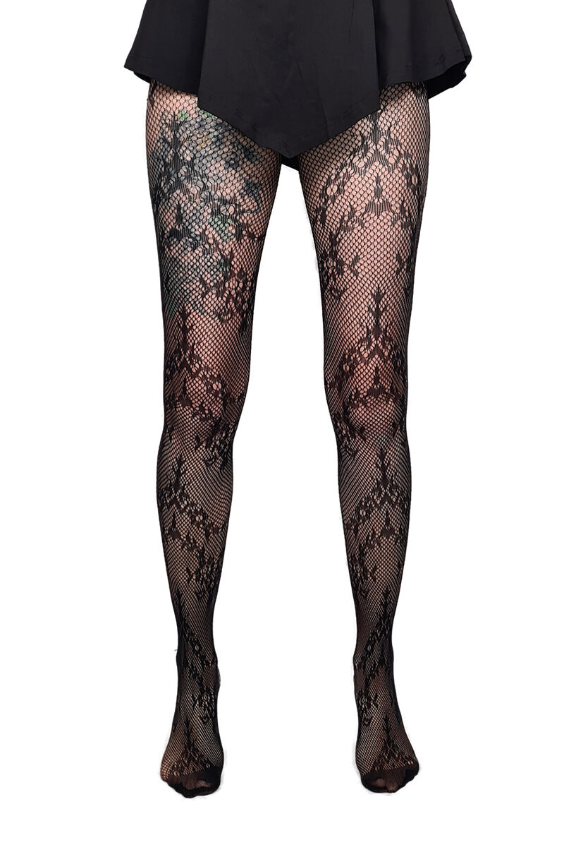 Strumpfhose Tattoo Lace