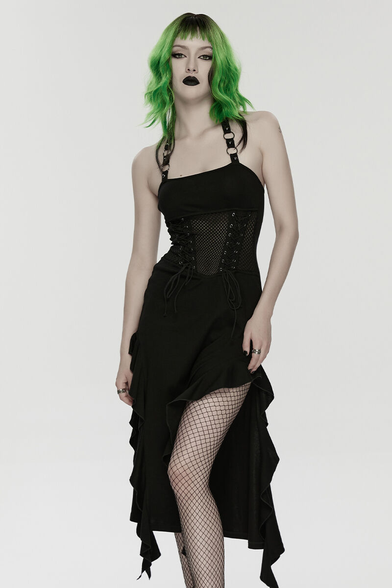 Punk Rave Kleid Eclipse Mourning