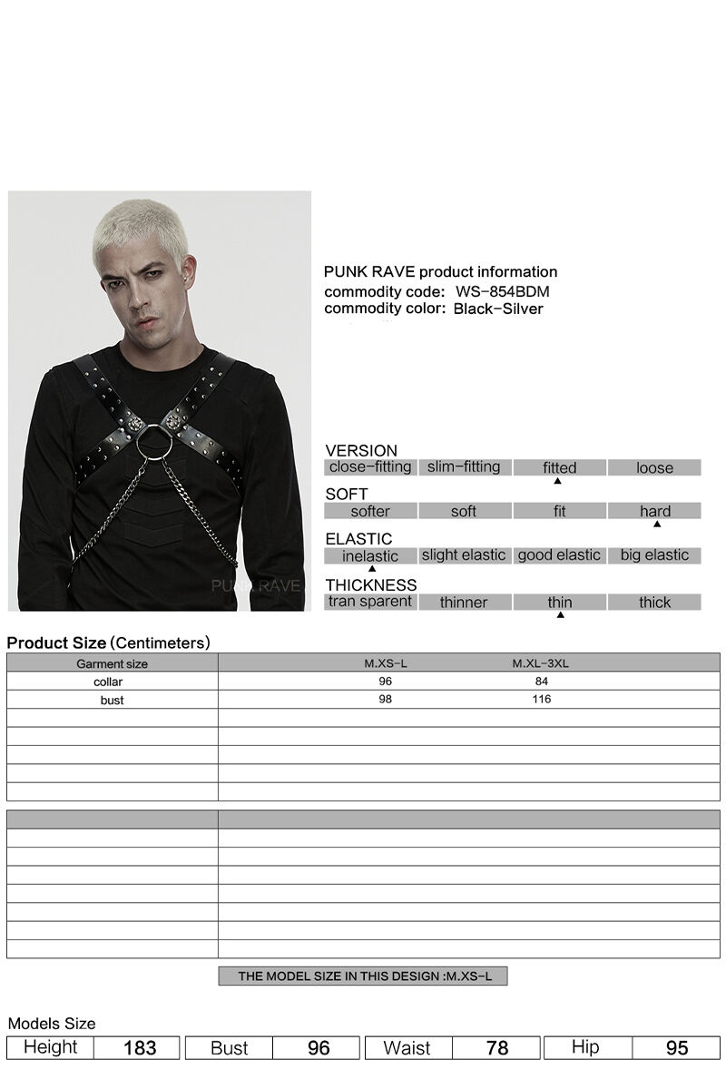 Punk Rave Harness Pitch Grid