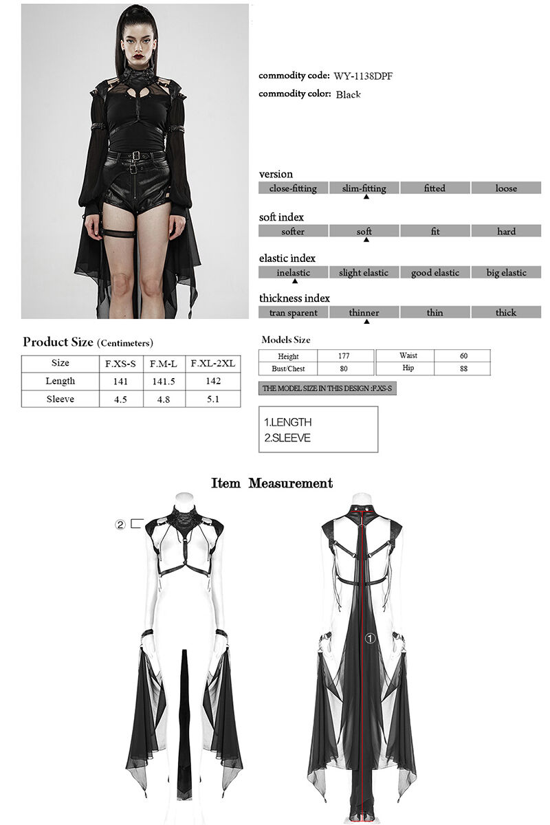 Punk Rave Harness Elisabat