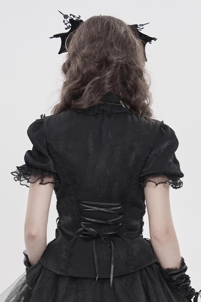 Devil Fashion Bluse Thornabelle