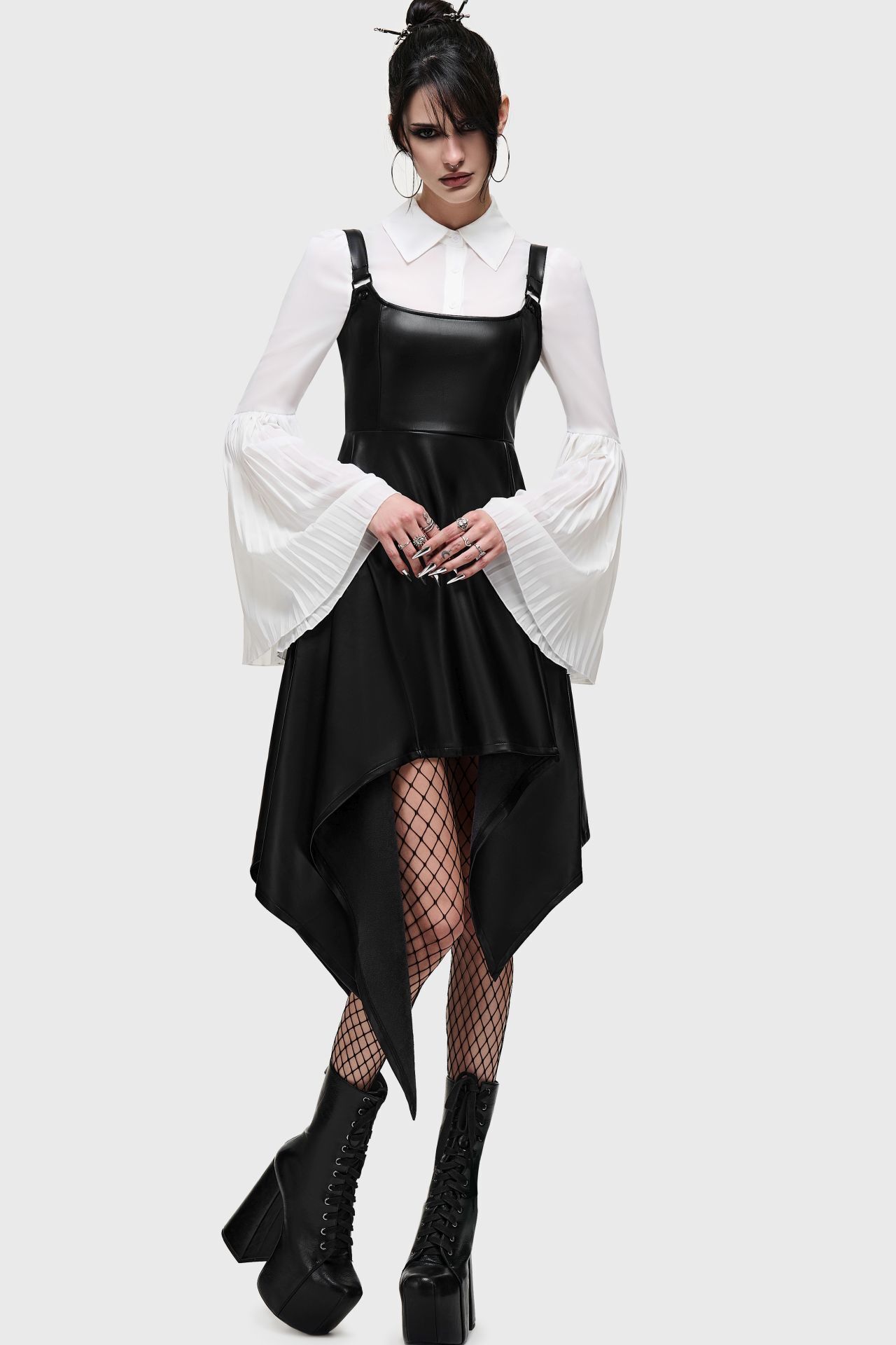 Killstar Kihilist Kleid Noir Ruin