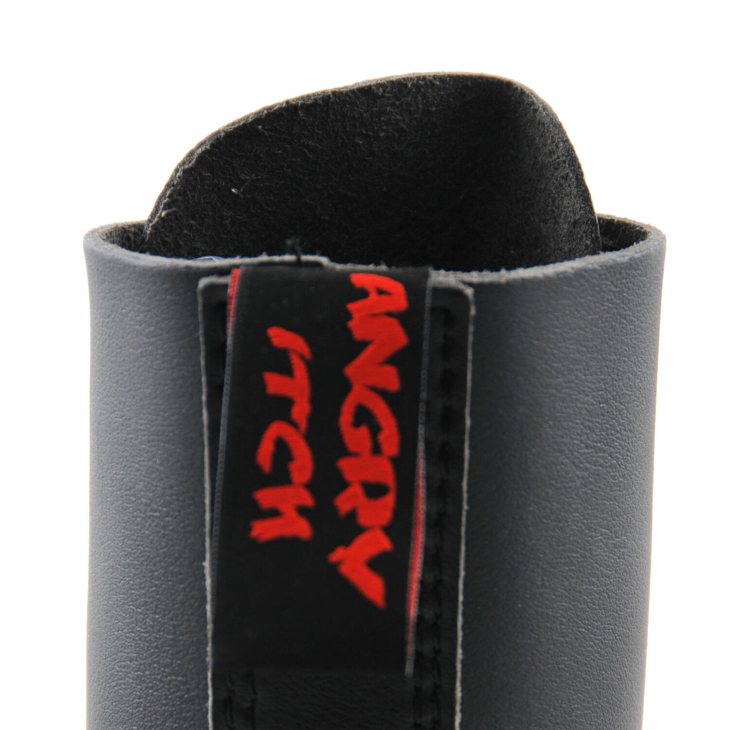 Angry Itch 8 Loch Stiefel Vegan Schwarz