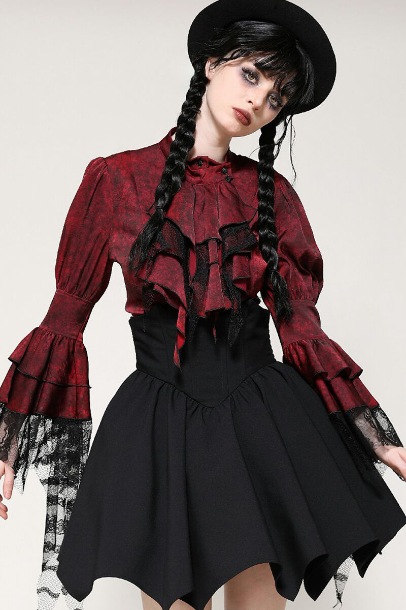 Dark In Love Bluse Turaya