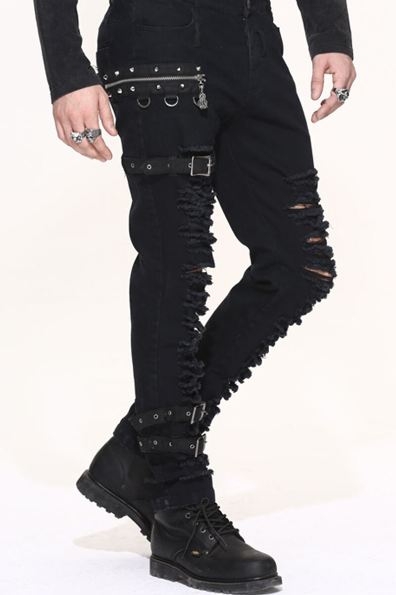 Devil Fashion Jeans Cursed Flesh