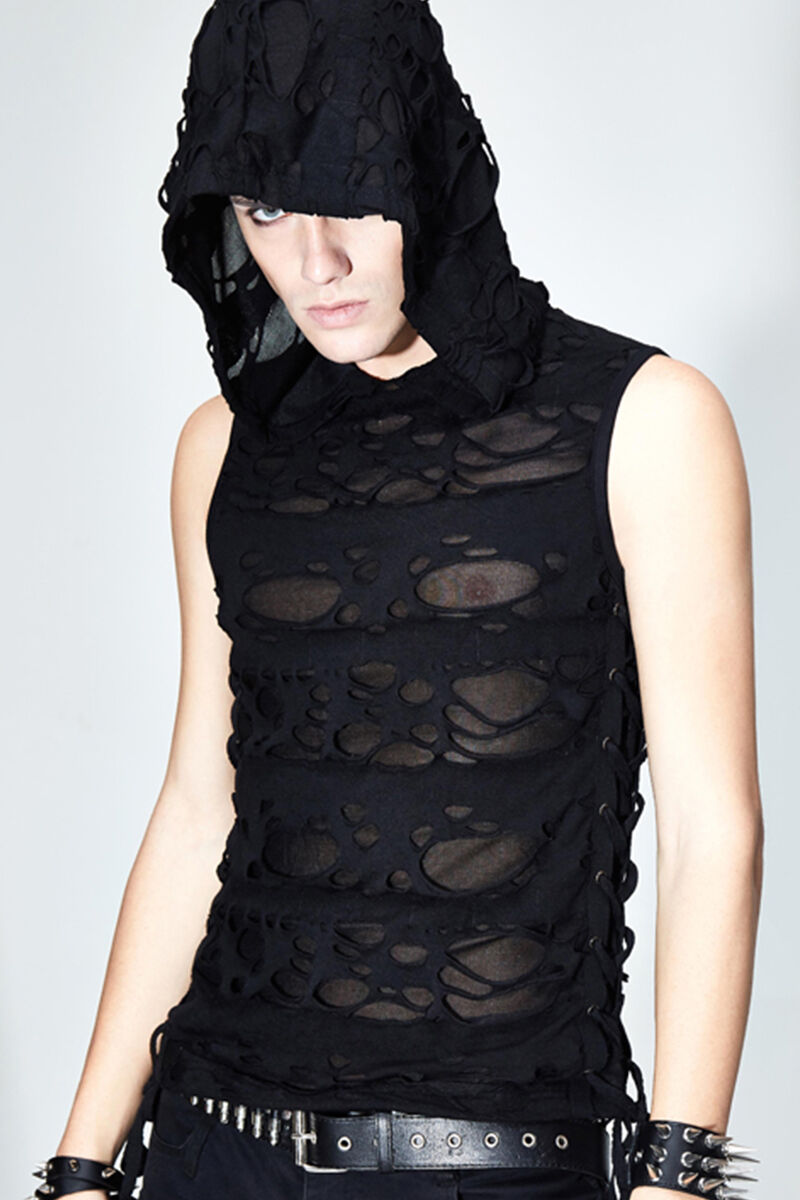 Devil Fashion Top Dark Holes