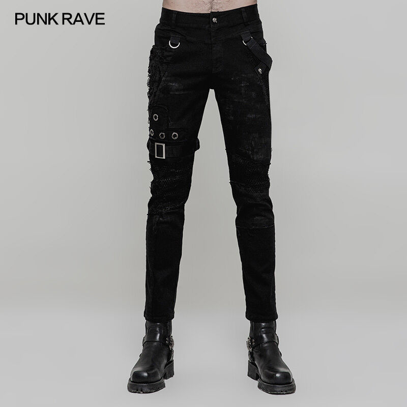 Punk Rave Jeans Ghoul