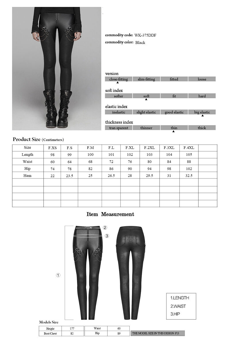 Punk Rave Leggings Sound of Death