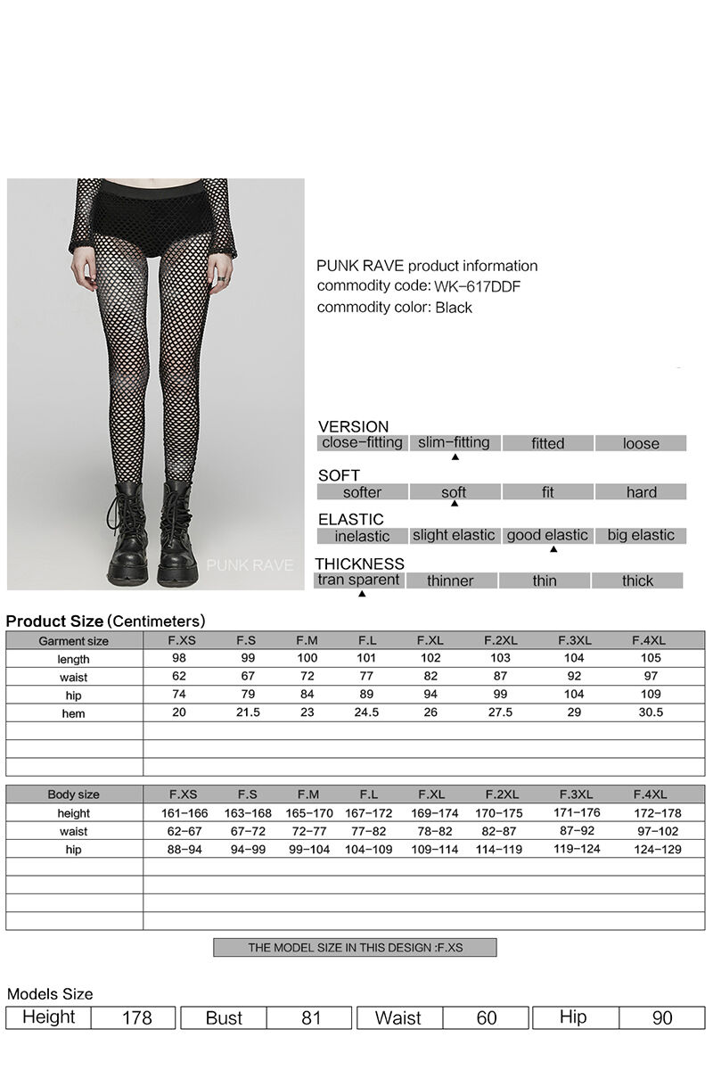 Punk Rave Leggings Captured Soul