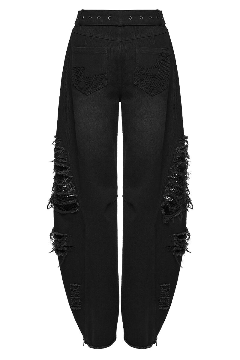 Punk Rave Jeans Grave Riot