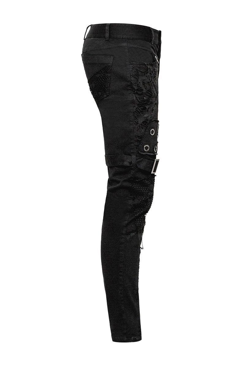 Punk Rave Jeans Ghoul