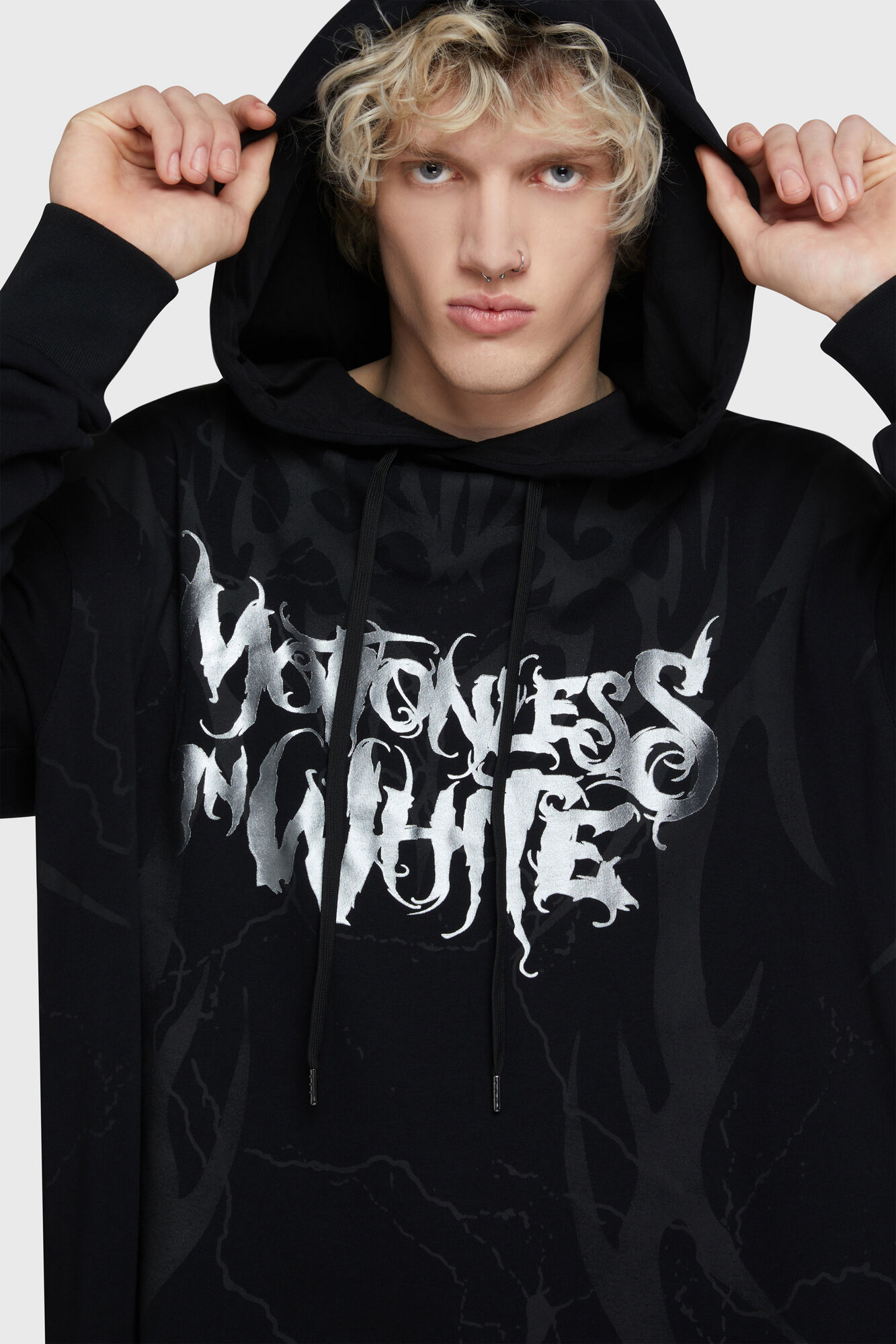 Killstar Hoodie Pitch Black Evil