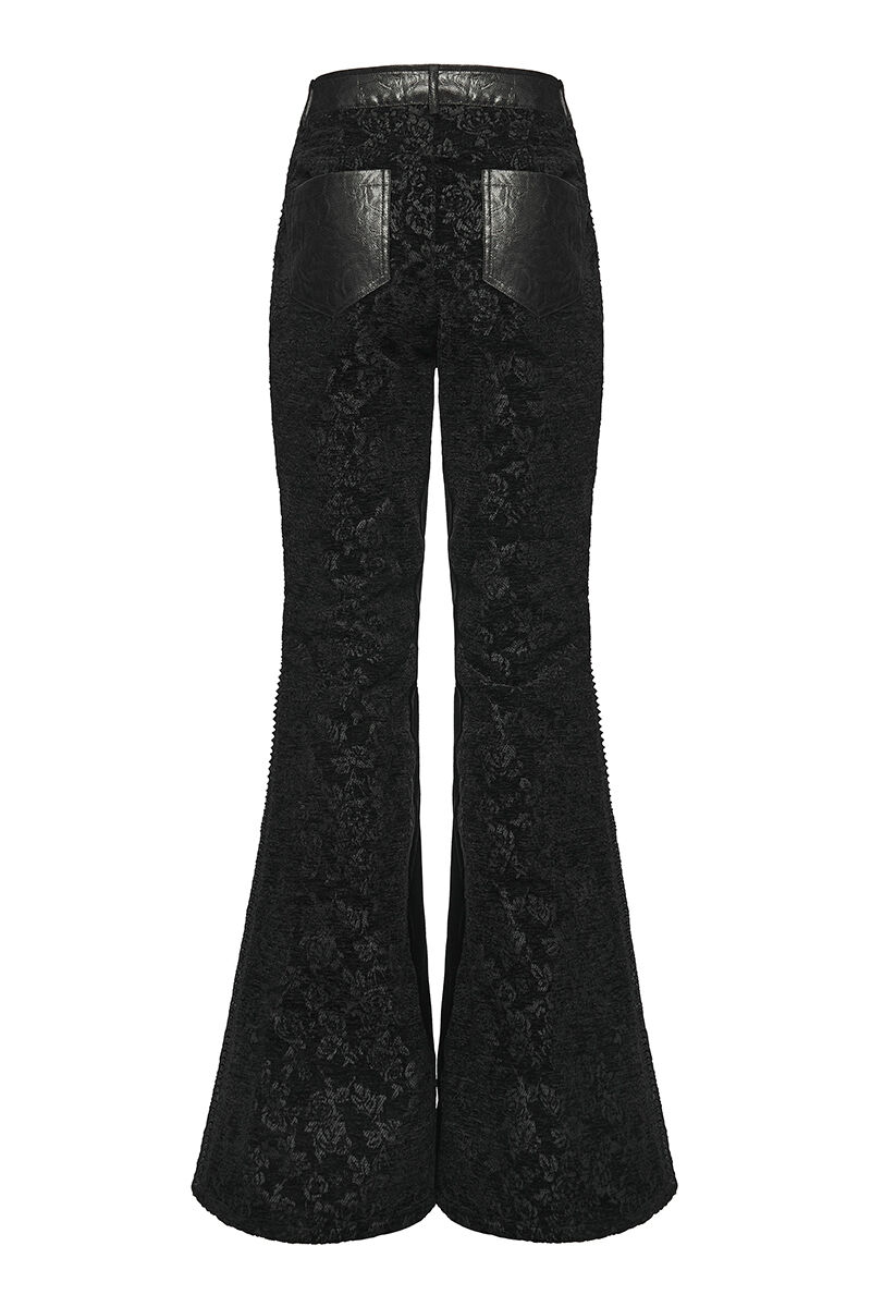 Punk Rave Schlaghose Morticia's Garden