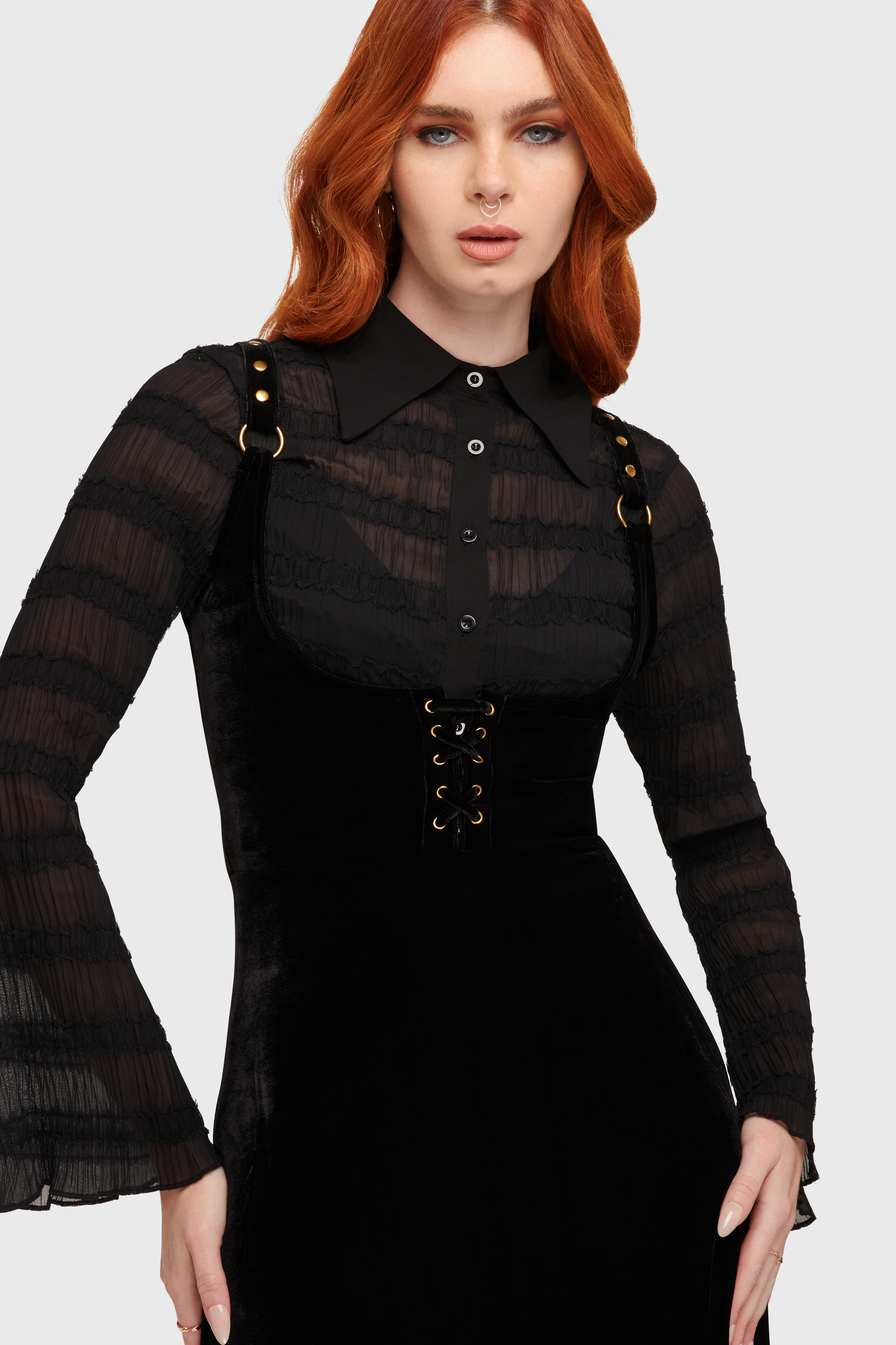Killstar Kleid Veil Of Ashes