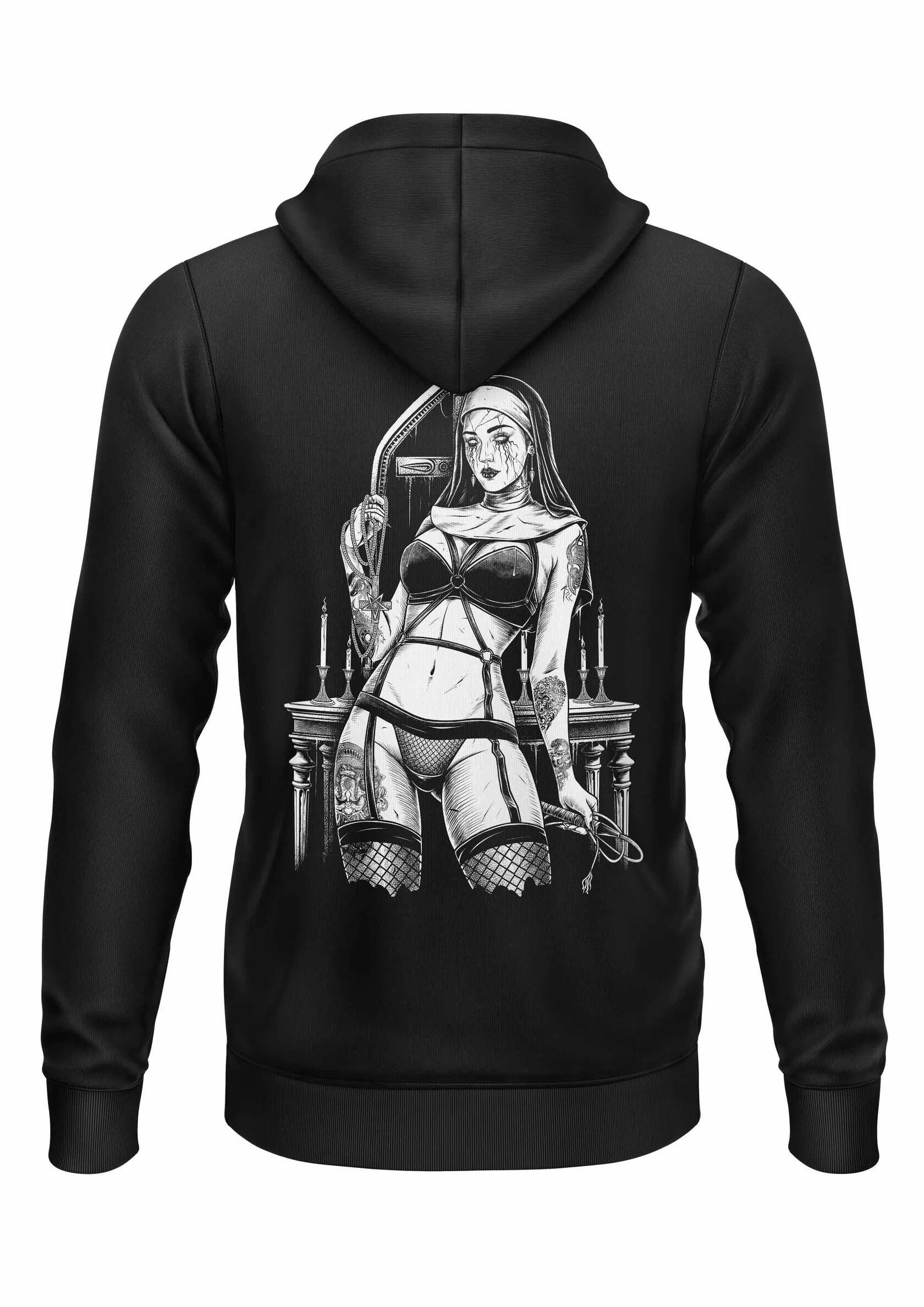 Easure Kapuzenjacke Evil Nun