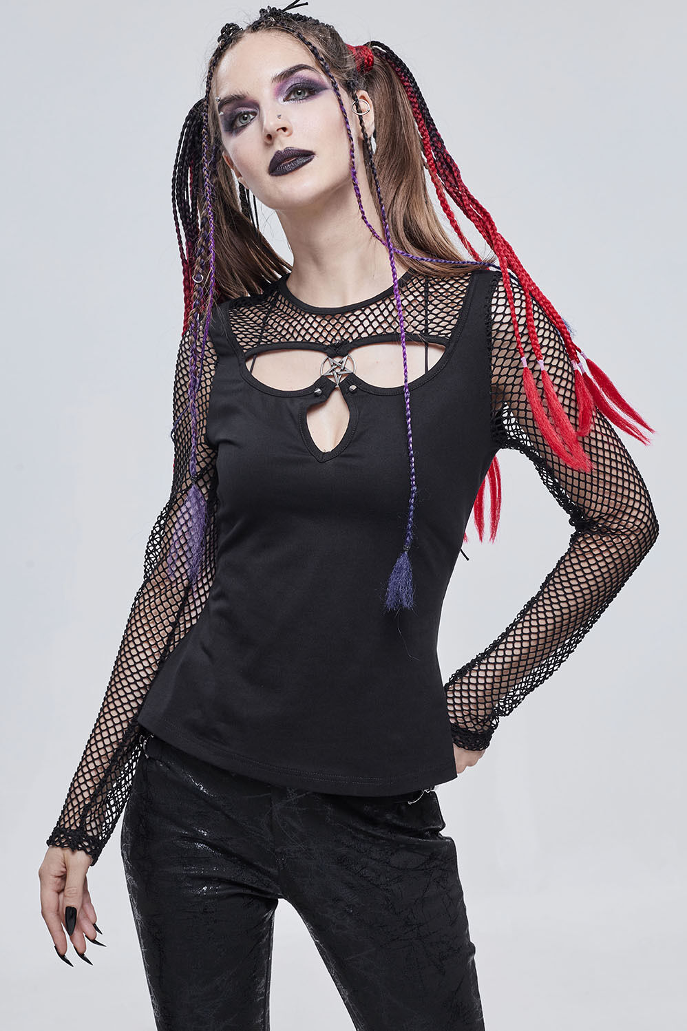 Devil Fashion Longsleeve Deep V