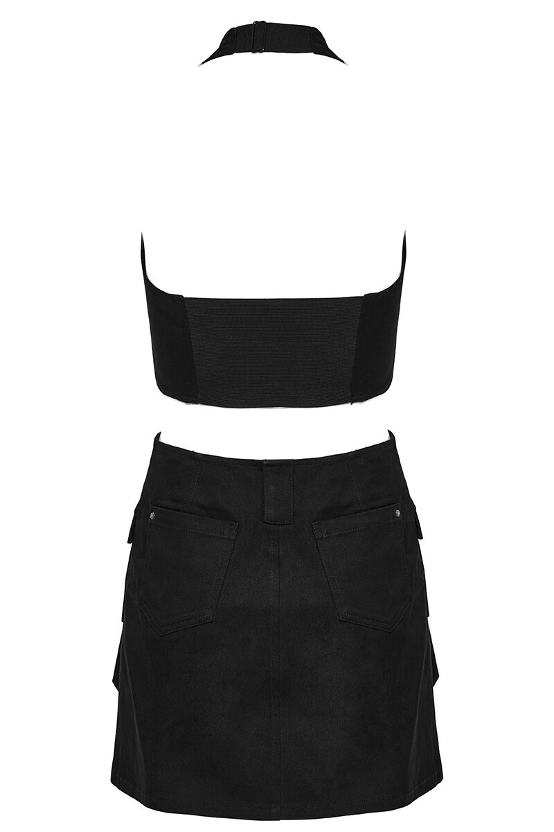 Punk Rave Kleid Cryptkiss