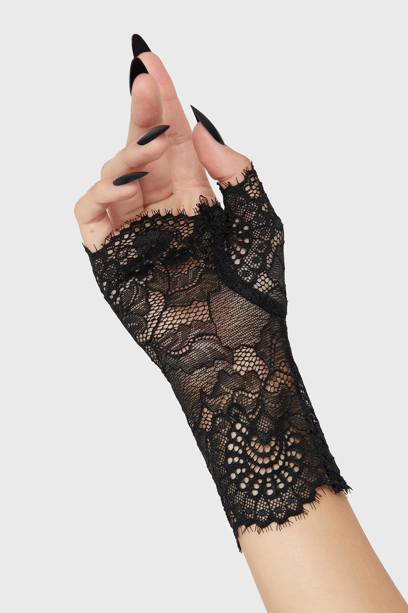 Killstar Handschuhe Welcome The Night