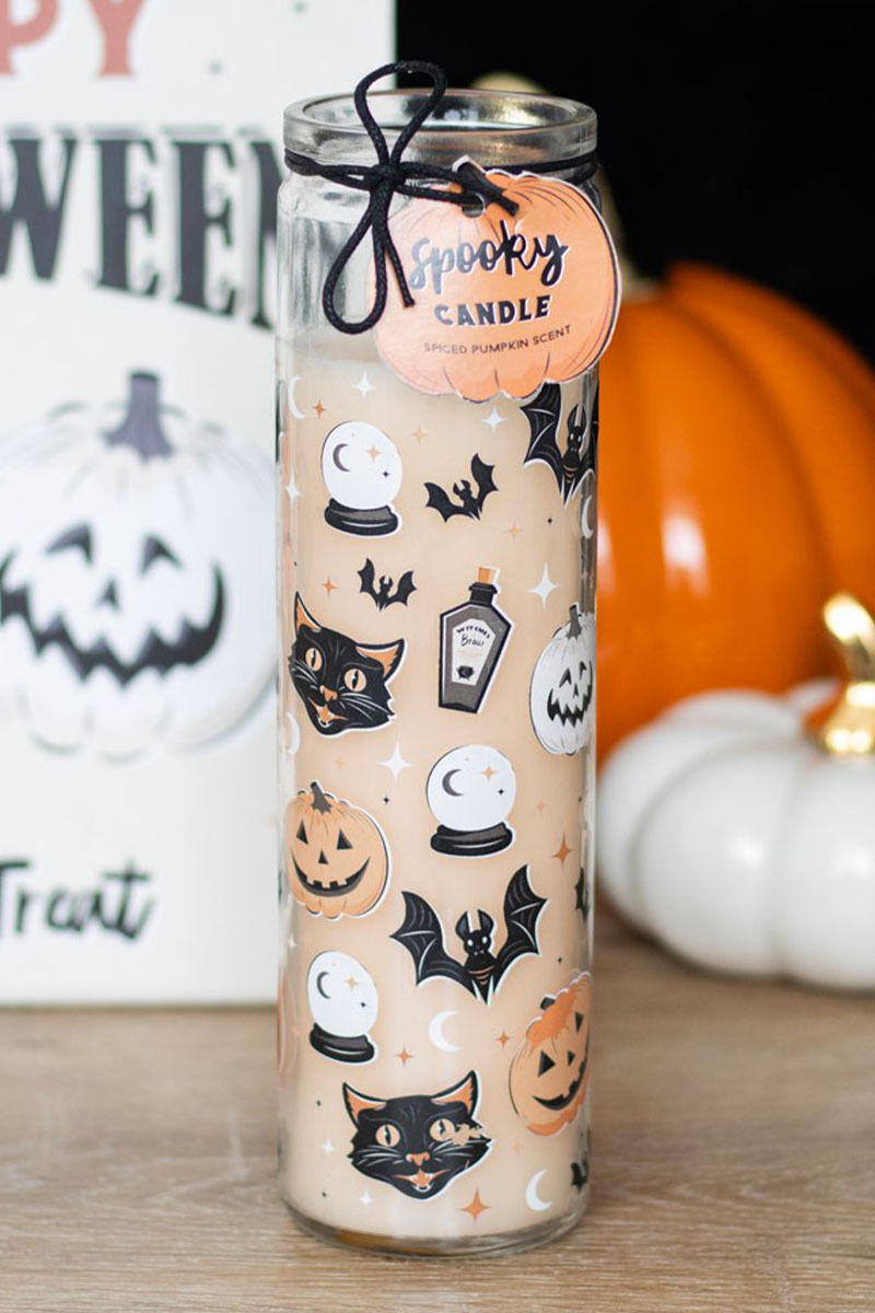 Elements Kerze Spooky Pumpkin