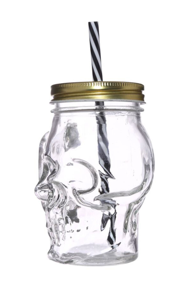 Puckator Trinkglas Skull
