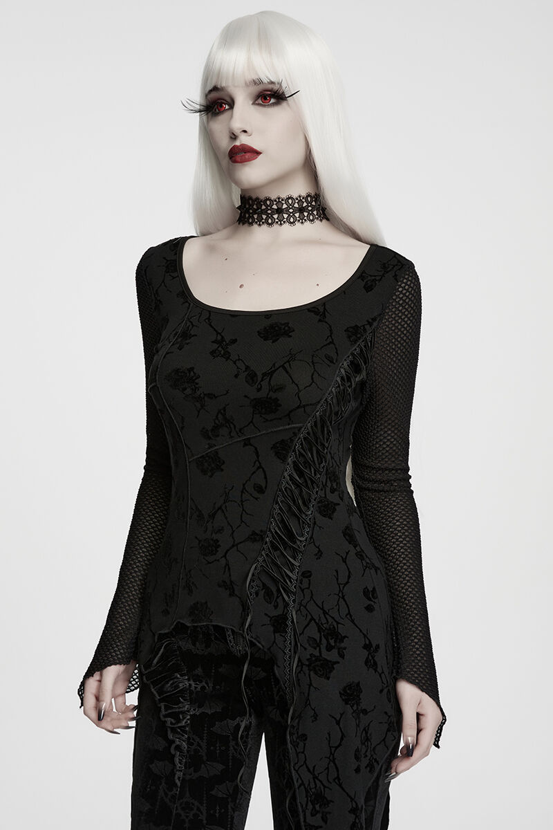 Punk Rave Longsleeve Withered Roses
