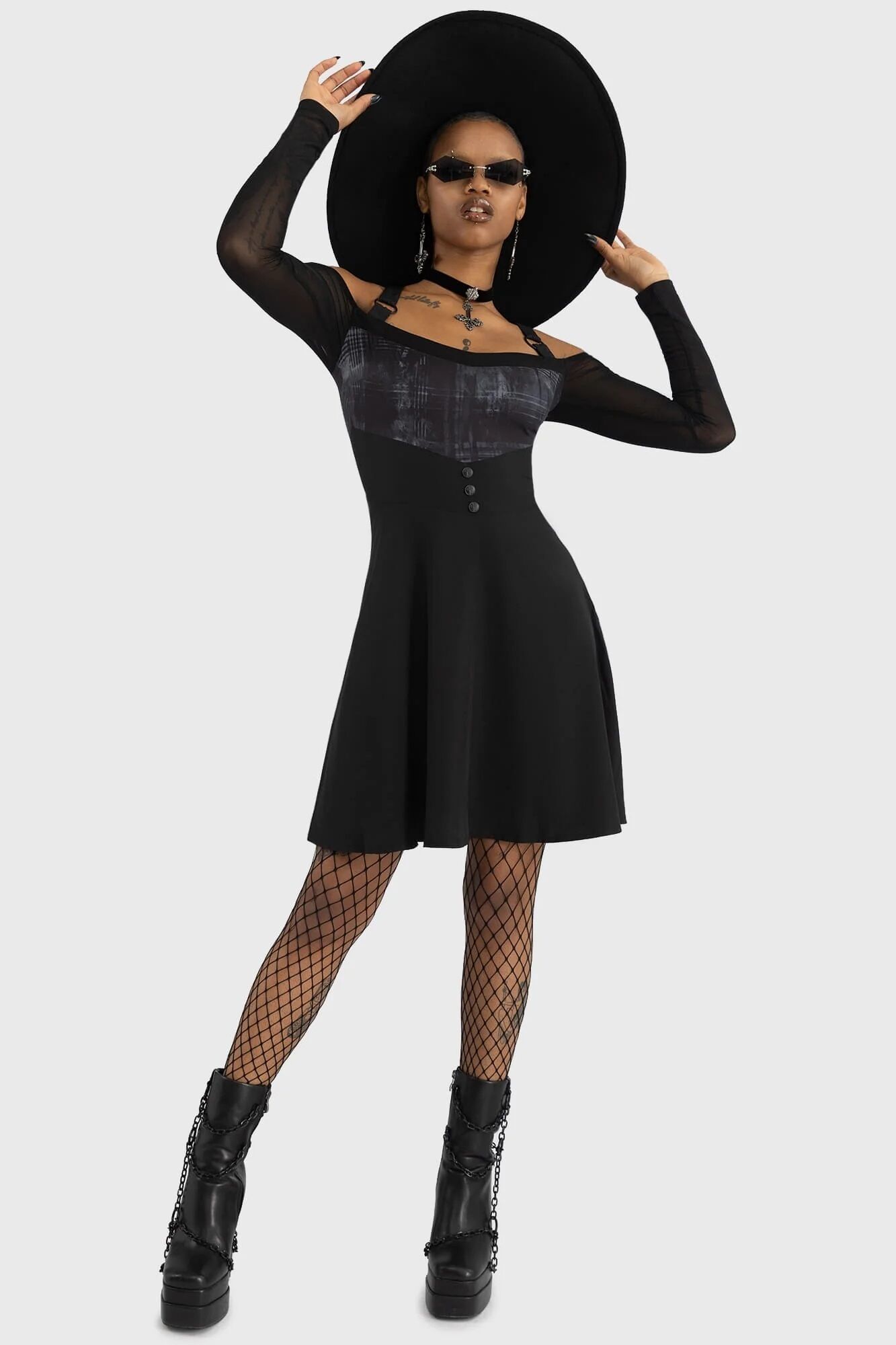 Killstar Kleid Stormcloud