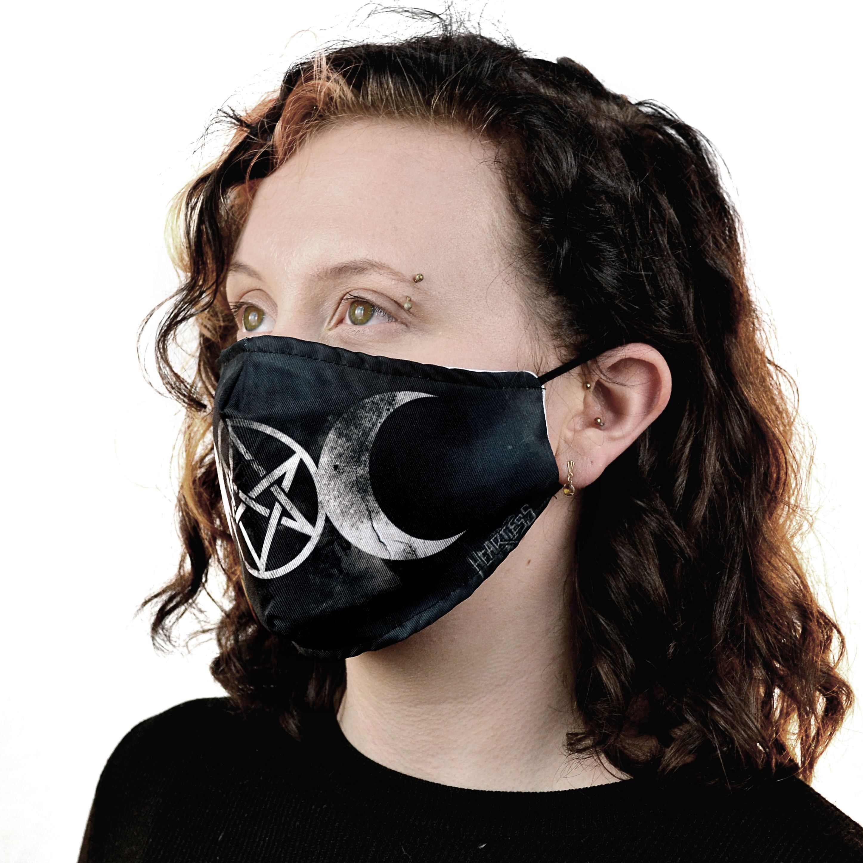 Heartless Maske Moon Pentagram