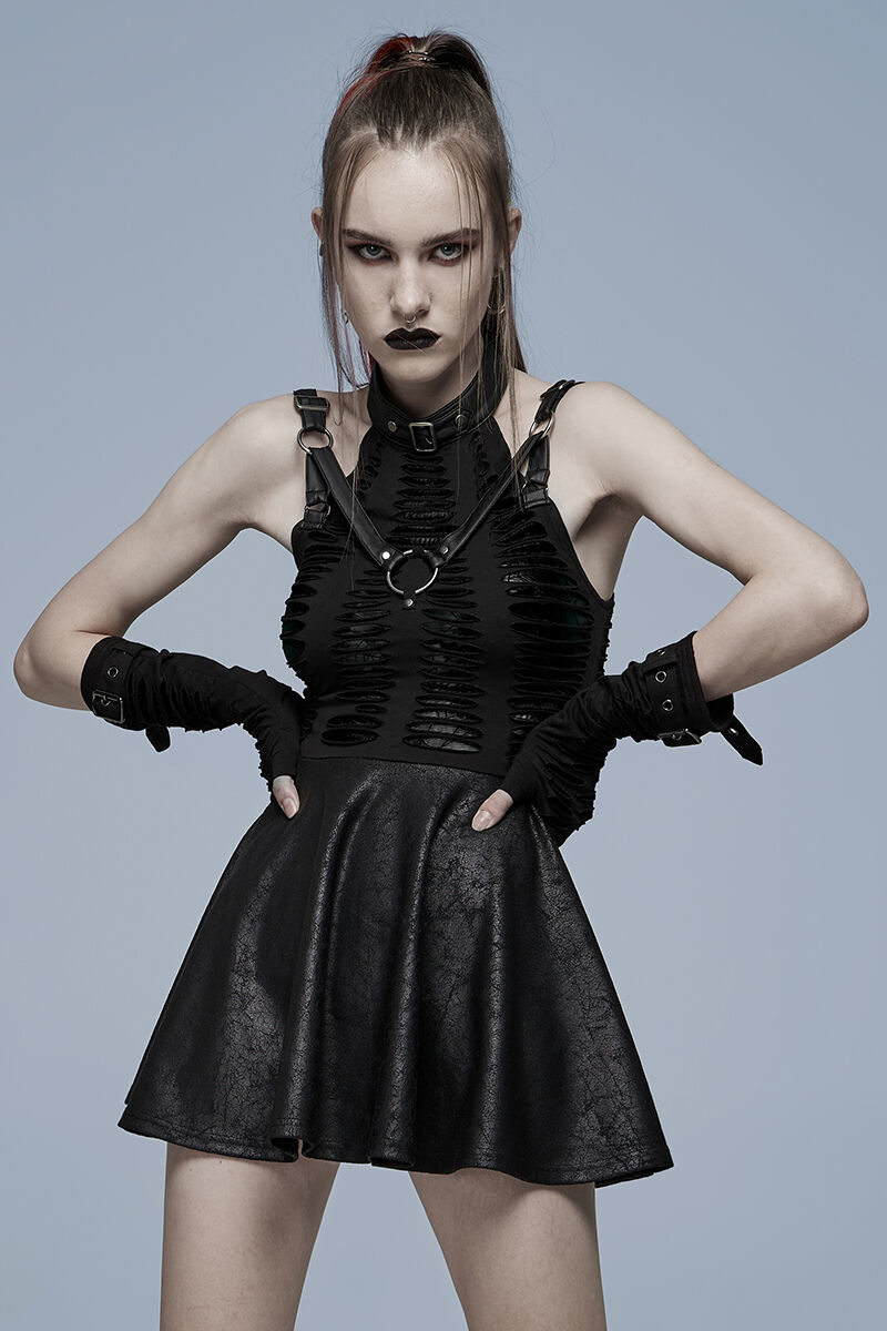 Punk Rave Kleid Spiderella