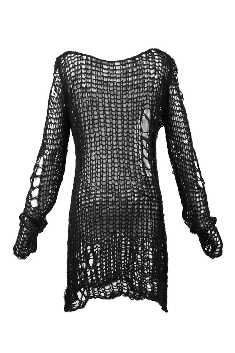 Punk Rave Pullover Black Nightmare