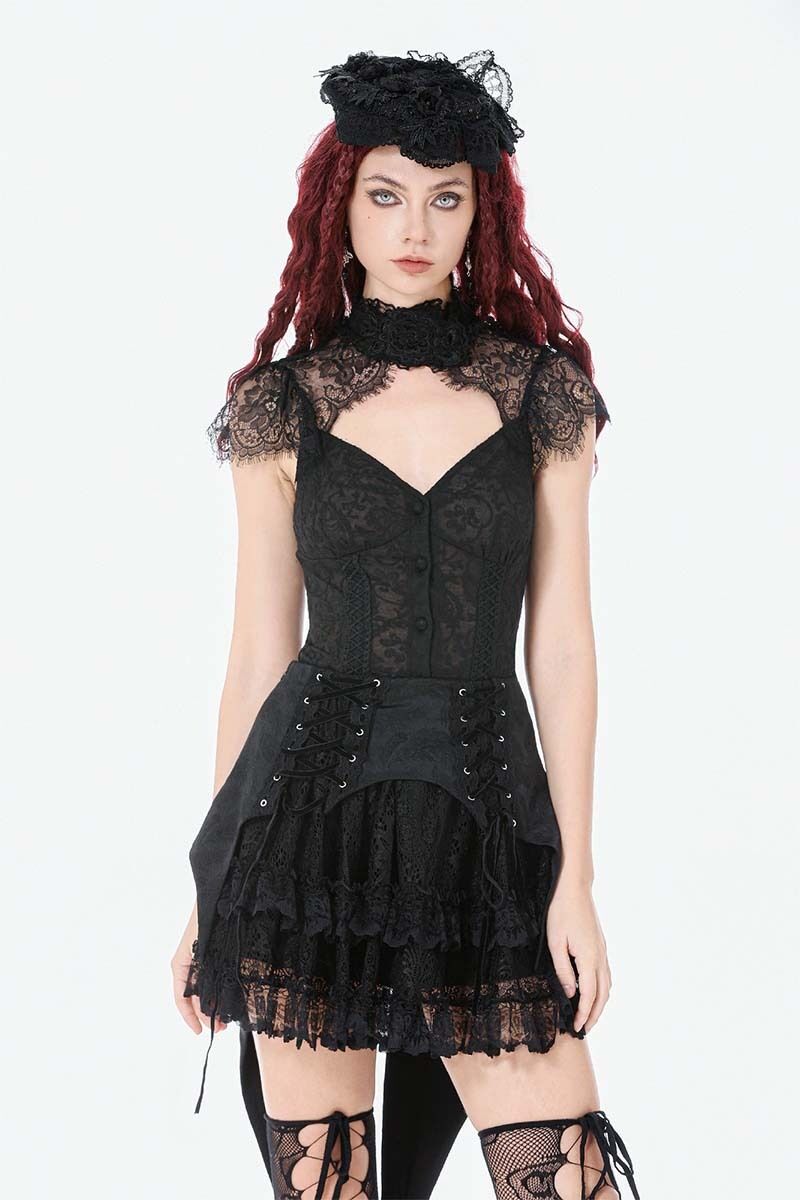 Dark In Love Rock Veilthorn Lace