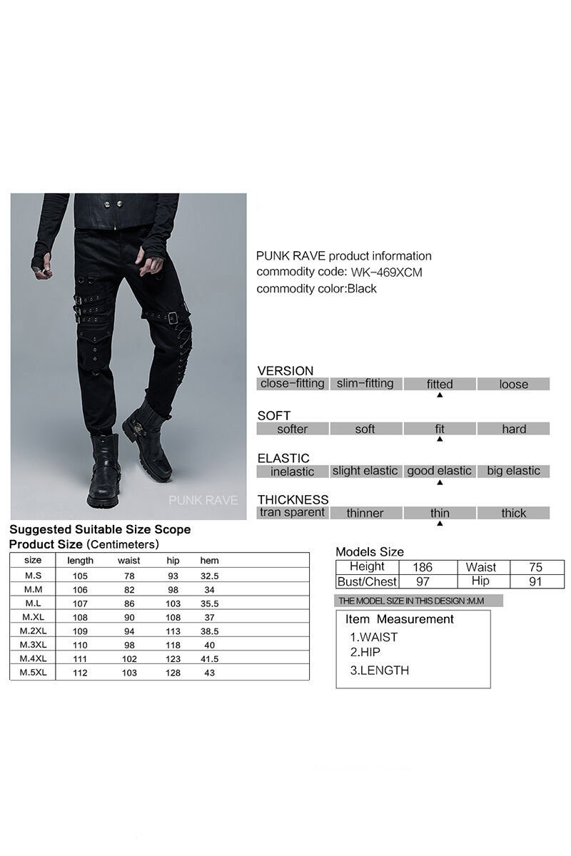 Punk Rave Hose Damon