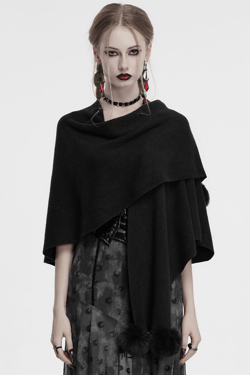 Punk Rave Poncho Moonphases