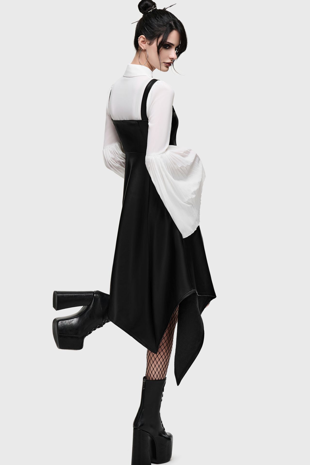 Killstar Kihilist Kleid Noir Ruin