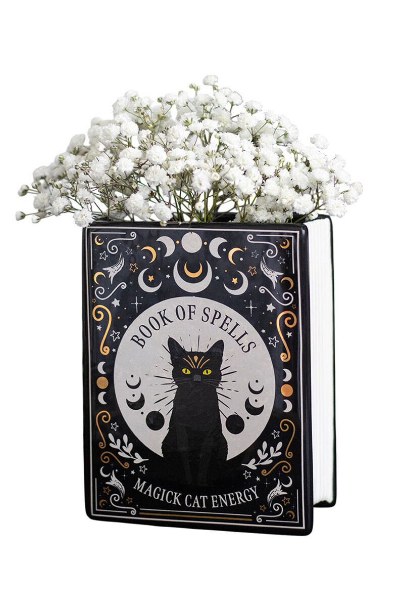 Spirit of Equinox Vase Cat Magick Book
