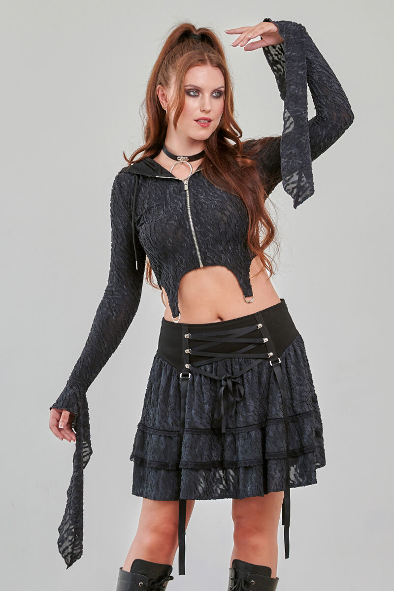 Banned Kapuzenjacke Moonveil Mystic