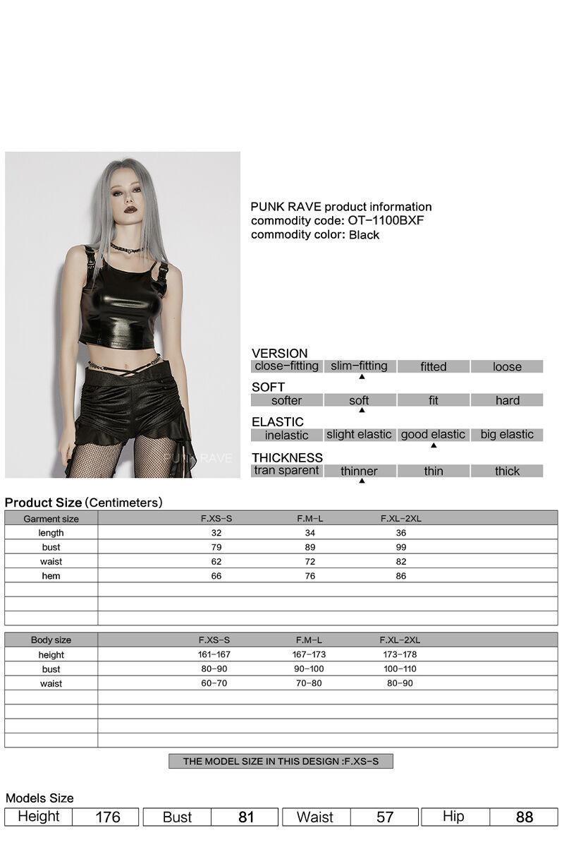 Punk Rave Top Morvessa