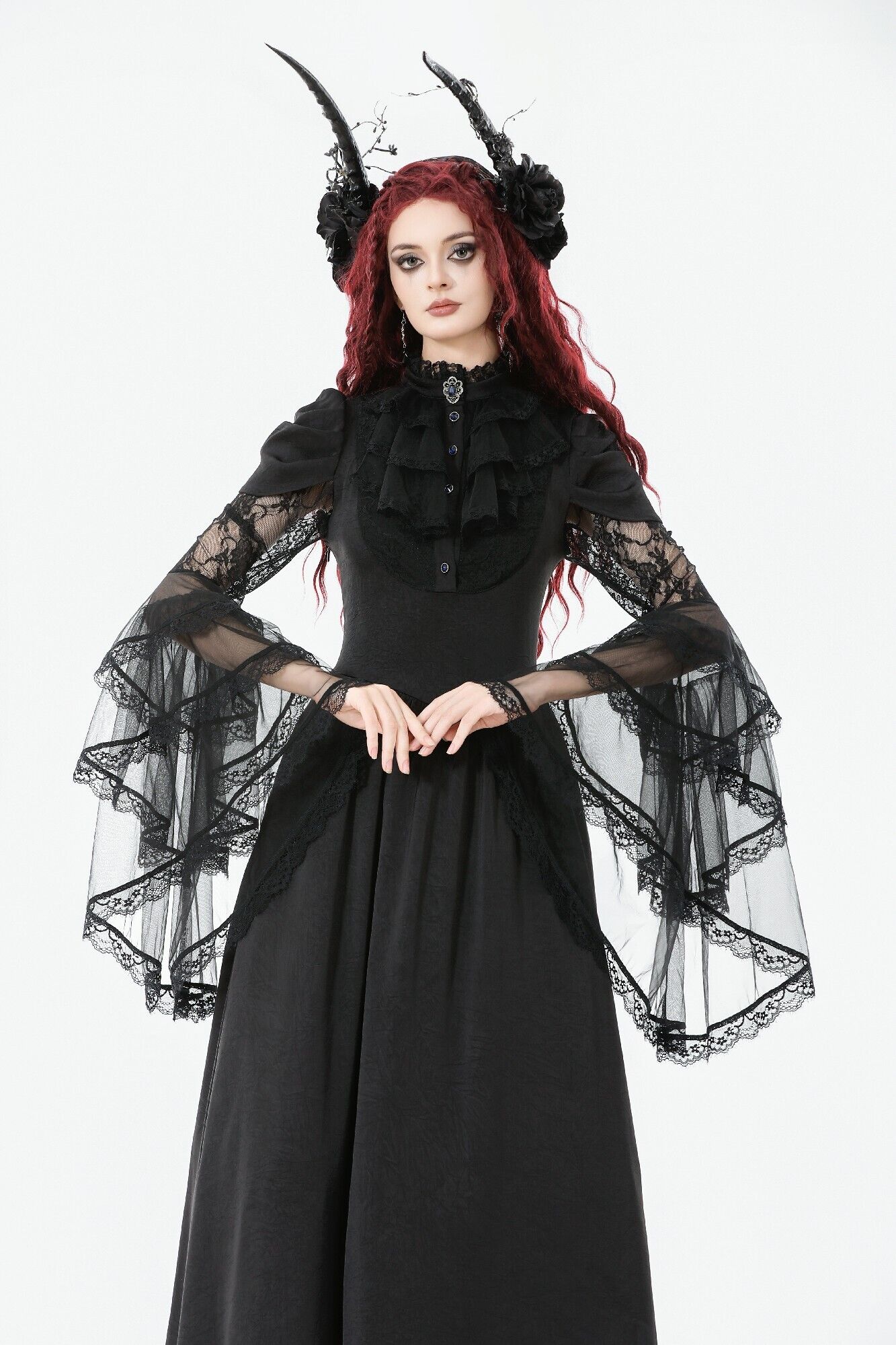 Dark In Love Kleid Noire Elegance