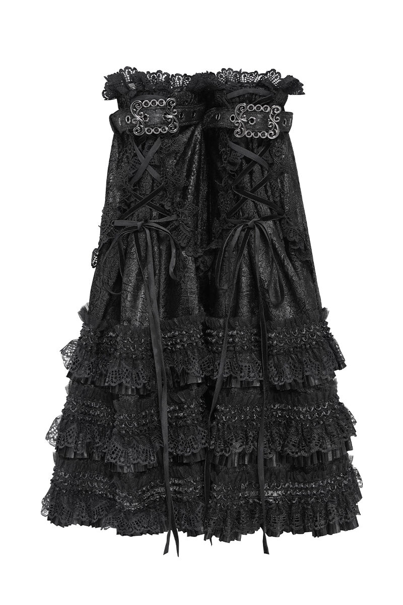 Devil Fashion Beinstulpen Victorian Rhapsody