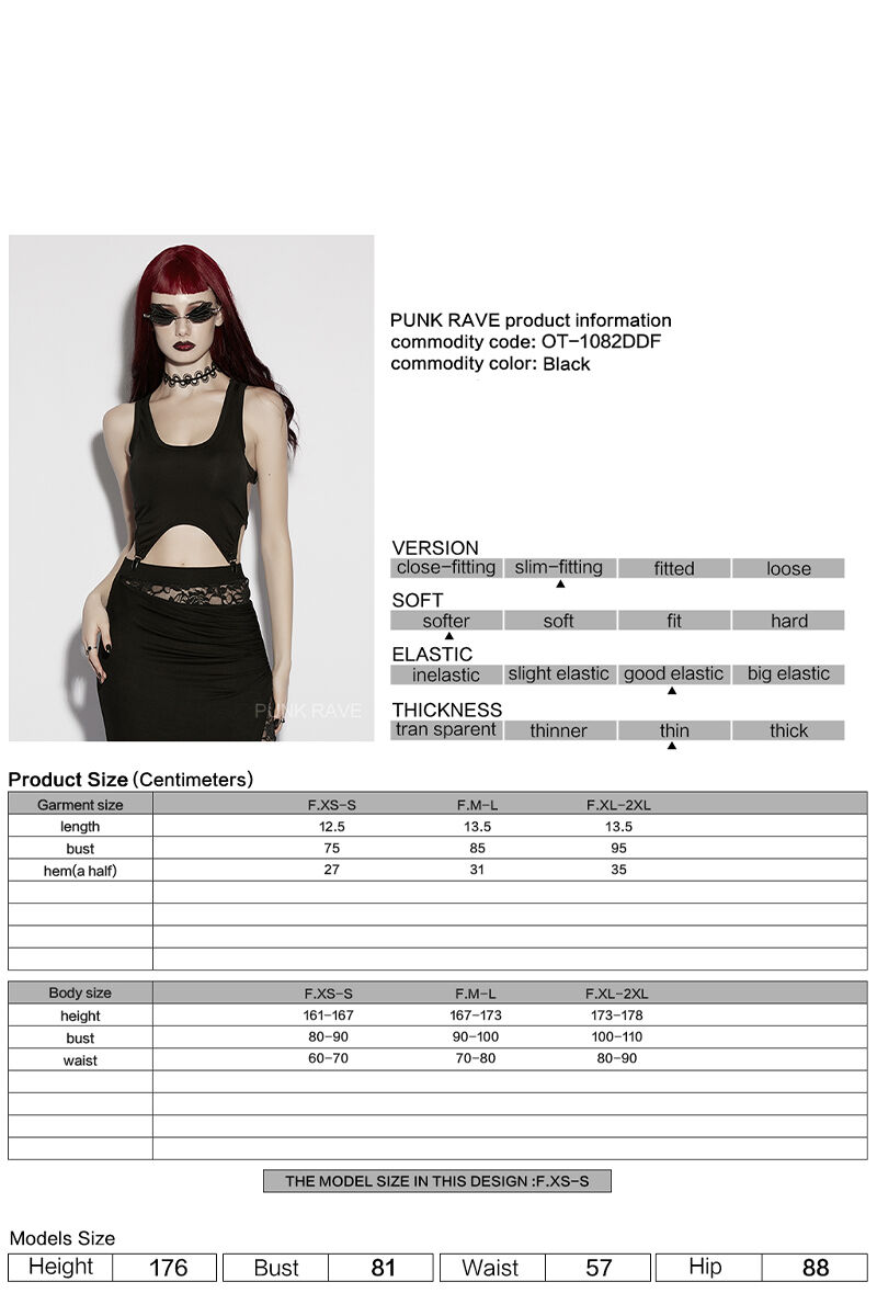 Punk Rave Top Noctyra