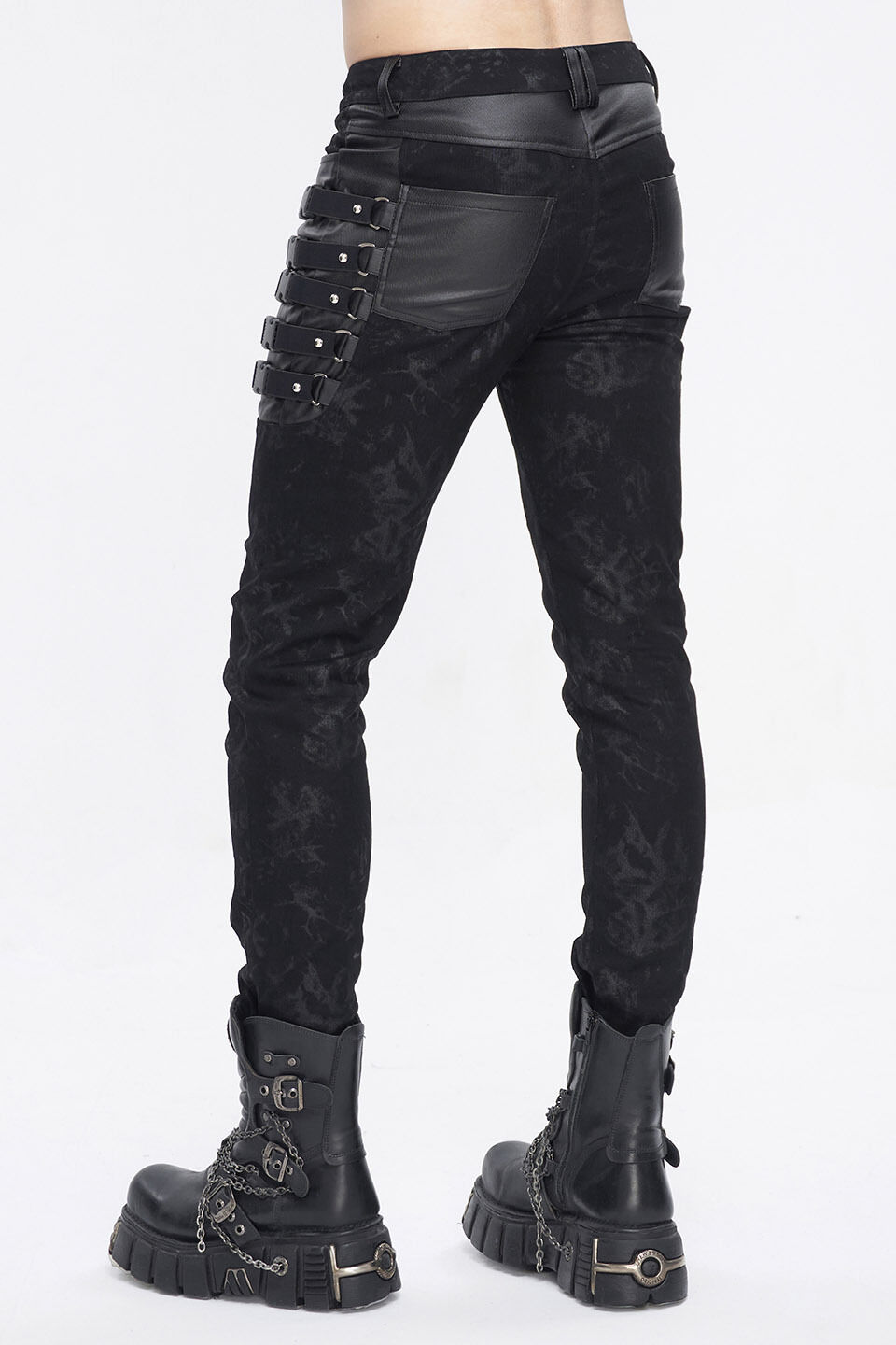 Devil Fashion Jeans Unyielding Knight