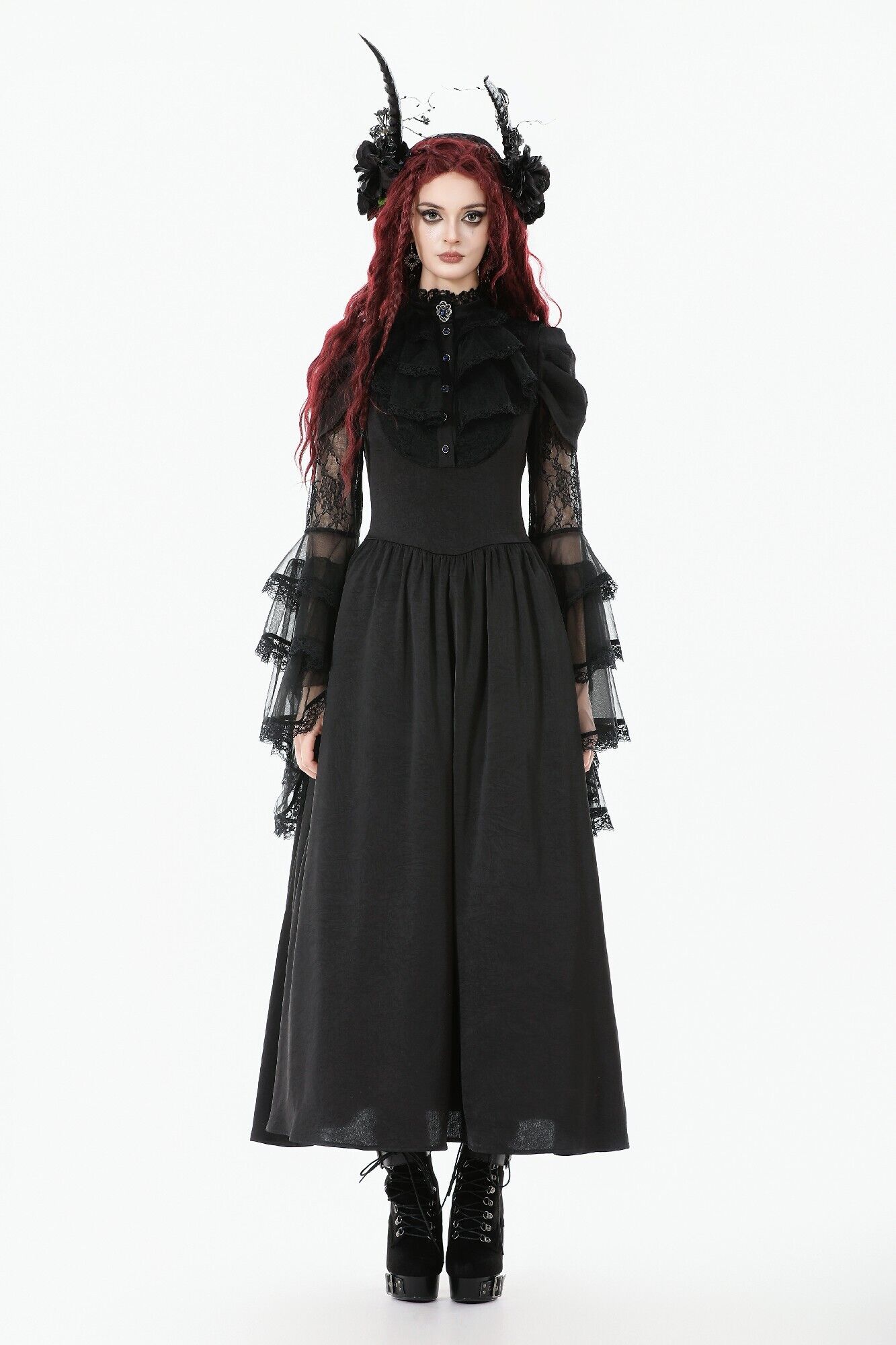 Dark In Love Kleid Noire Elegance