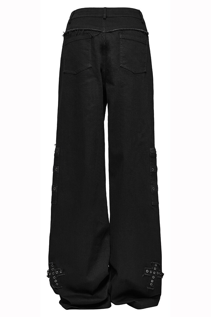 Punk Rave Jeans Crossed Over
