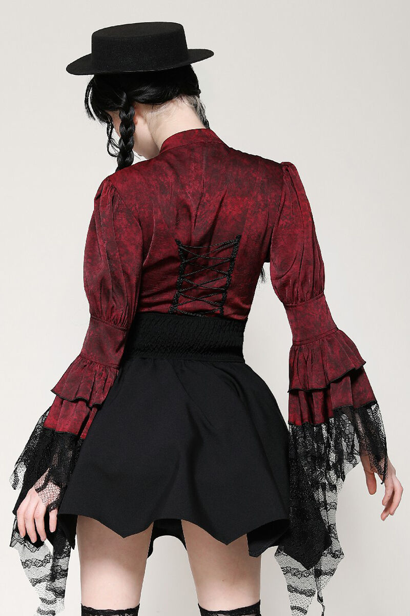 Dark In Love Bluse Turaya