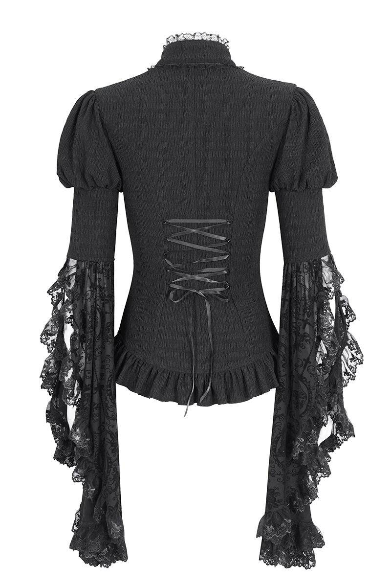 Devil Fashion Bluse Auice