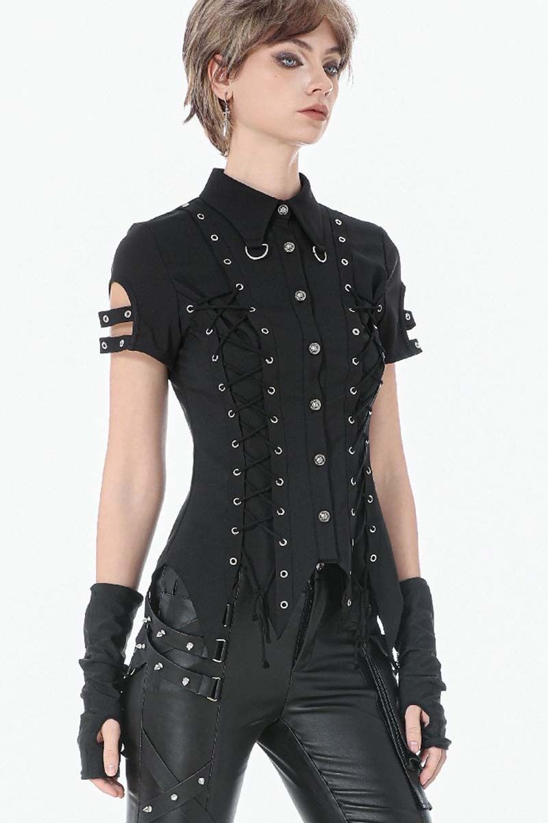 Dark In Love Bluse Thornlace