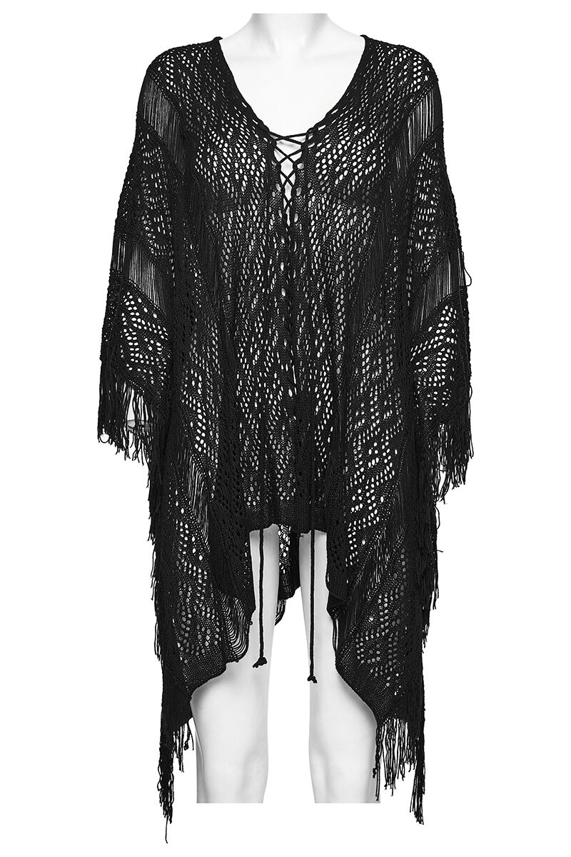 Punk Rave Poncho Witch's Weave