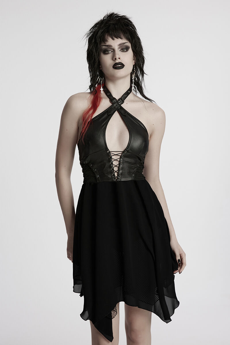 Punk Rave Kleid Midnight Siren