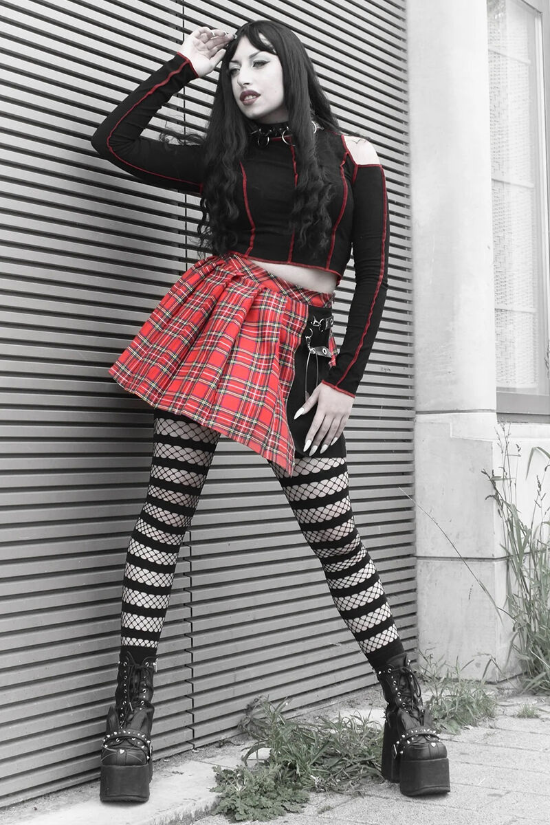 Pamela Mann Strumpfhose Fishnet Opaque Stripe